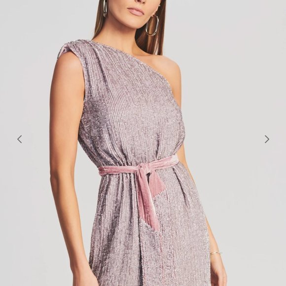 RETROFETE Ella Dress NWT │ Women's Size Medium │ Dusty Lilac - Picture 2 of 7